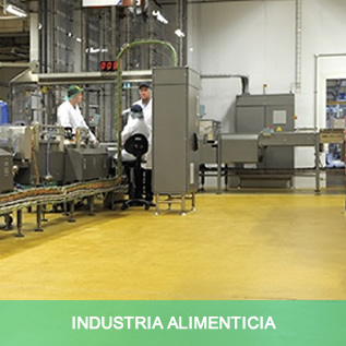 Pisos y recumbrimientos para la industria alimenticia