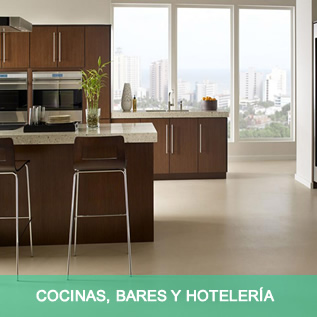 Pisos y recumbrimientos para Cocinas, Bares y Hotelería 
