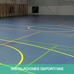 Pisos y recumbrimientos para instalaciones deportivas