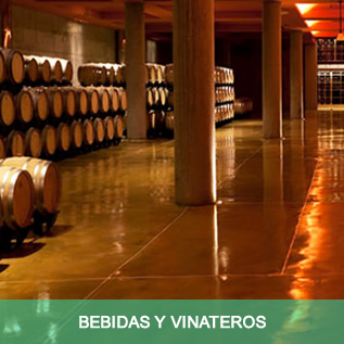 Pisos y recumbrimientos para la industrial de la bebida y vinateros